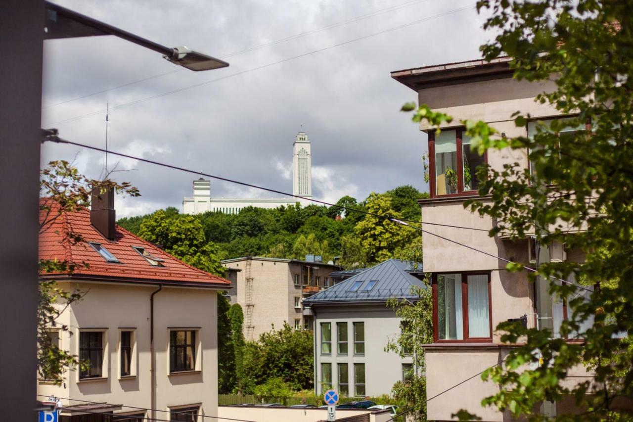 Telegrafas Lofts Centre Of Kaunas By Strazdo Telegrafas Daire Dış mekan fotoğraf